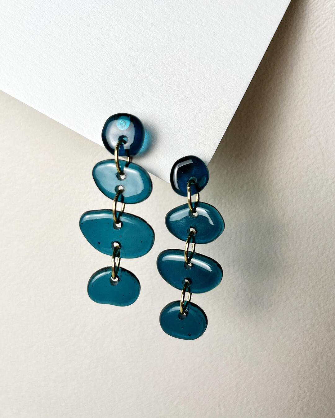 Sarah Noble Glass House Contemporary Glass Jewelry Kiln-formed glass jewelry created by Atlanta artist Sarah Noble